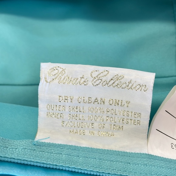 Beautiful Turquoise/Mardi Formal Gown by Private Collection Size 10 - Picture 12 of 13